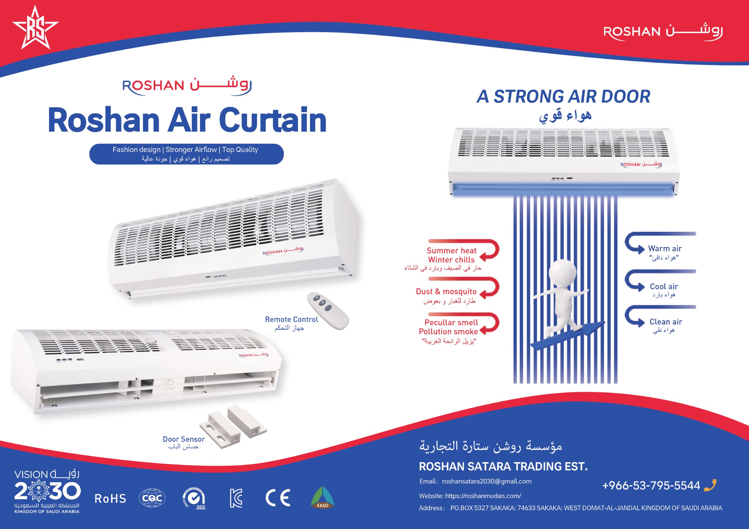 Buy Air Curtains, ACs, & Refrigerators At Best Prices | Roshan Stara